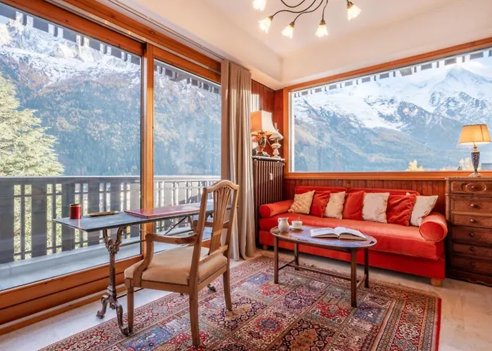 Spacious With Balcony In Lägenhet Chamonix